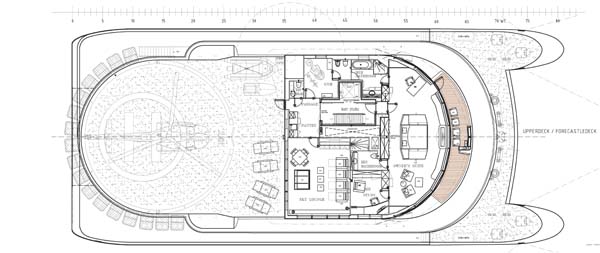 Silver Cloud SWATH - Upper Deck View