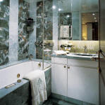 Silver Cloud Master Bathroom (Hers)